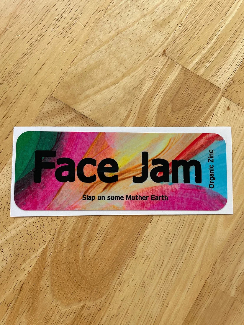 Face Jam ‘Rainbow’ Sticker