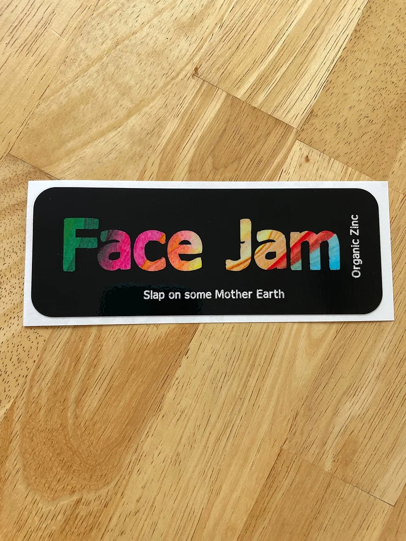 Face Jam ‘Black’ Sticker