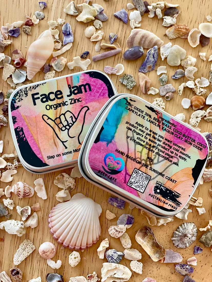 Australian-made organic zinc sunscreen – safe for sensitive skin and the environment.
