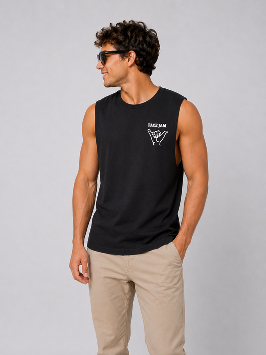 Face Jam Classic Muscle Tank       - Limited Stock