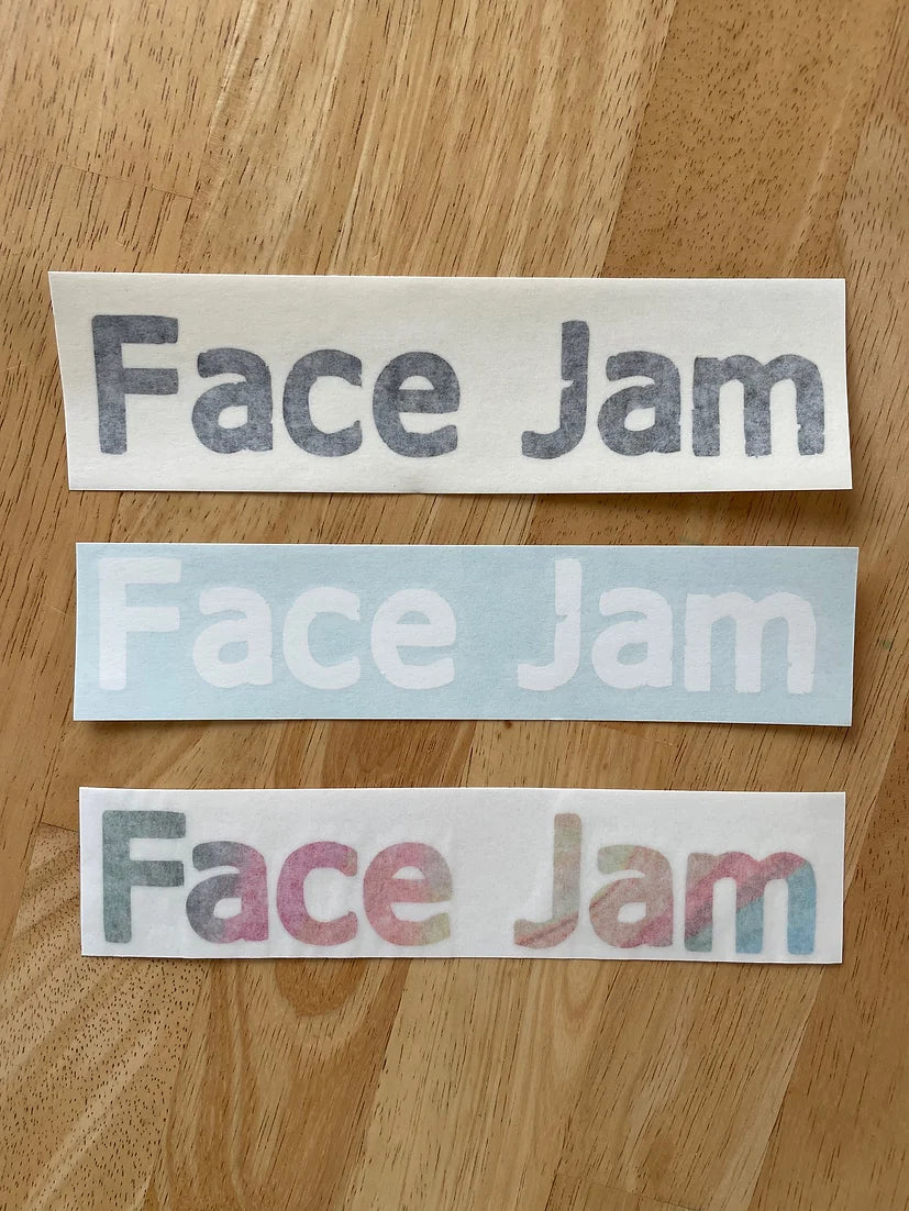 Face Jam ‘Vinyl’ Stickers